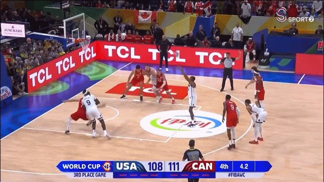 尽在爱奇艺体育网-大桥奇迹三分难挽败局 死亡五小击碎美国最后尊严